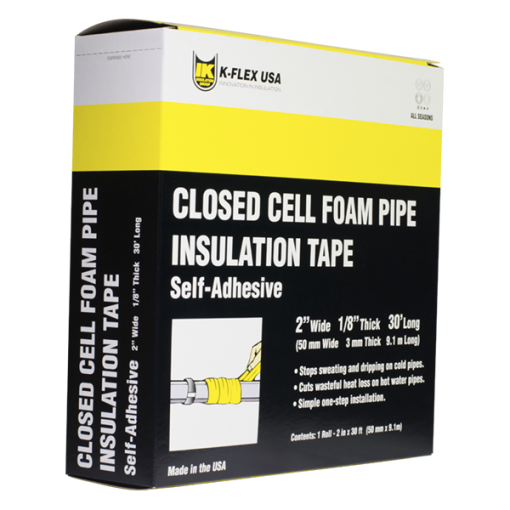 Elastomeric Closed Cell Foam Pipe Insulation Tape